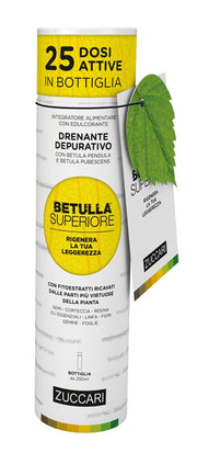 Zuccari Betulla superiore bottiglia 250 ml