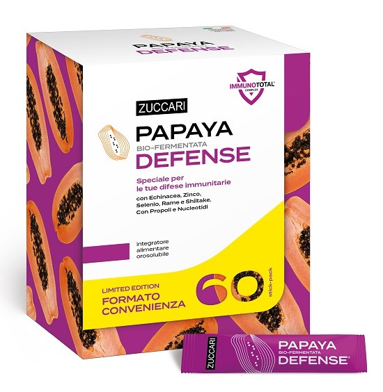 Zuccari Papaya defense integratore 60 stick pack
