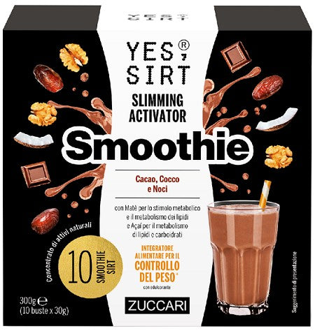 Yes Sirt Smoothie Cacao Cocco Noci 10 Pezzi X 30 G
