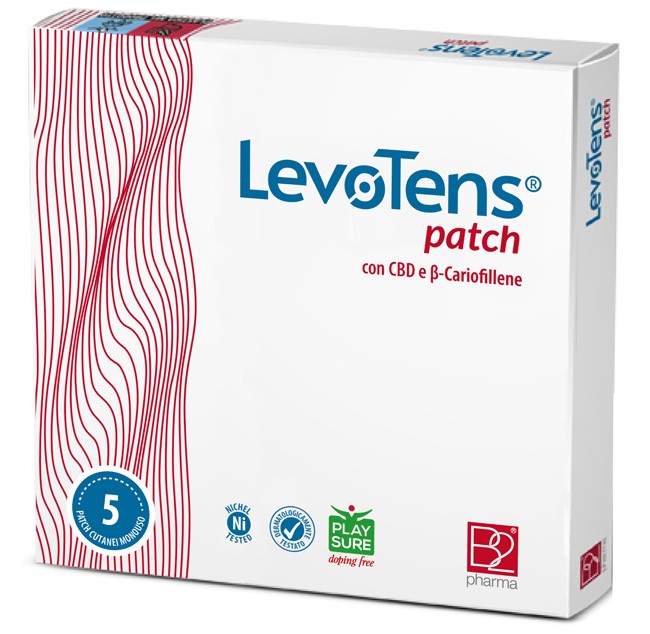 B2pharma Levotens patch cutaneo monouso 5 pezzi