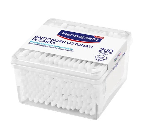 Hansaplast Bastoncini Cotone 200 Pezzi