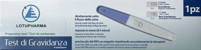 Vemedia Pharma Lotupharma Test Di Gravidanza 1 Pezzo