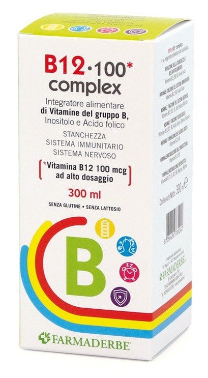Farmaderbe B12 100 Complex soluzione 300 Ml