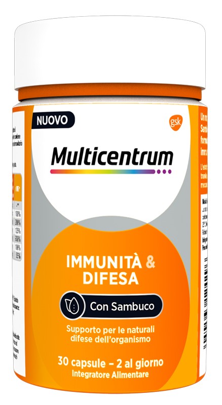 Multicentrum Immunita' & Difesa integratore 30 Capsule