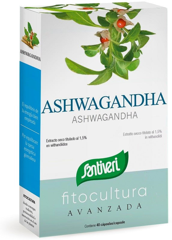 Santiveri Sa Fitocultura Ashwagandha 40 Capsule