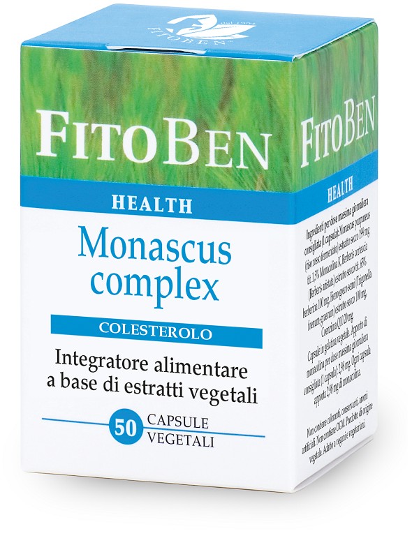 Fitoben Monascus Complex integratore 50 Capsule