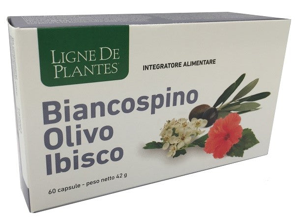 Natura Service Biancospino Olivo Ibisco 60 Capsule