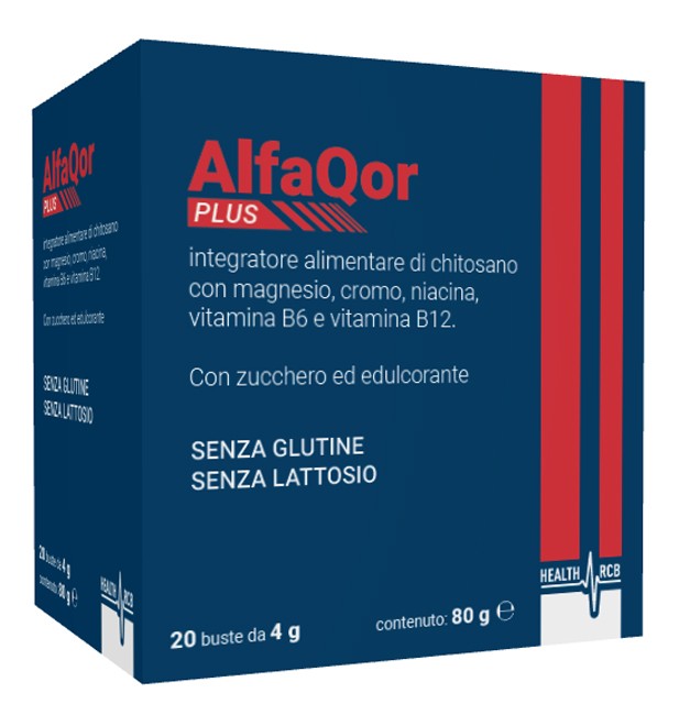Health & Rcb Alfaqor Plus integratore 20 Bustine 4 G