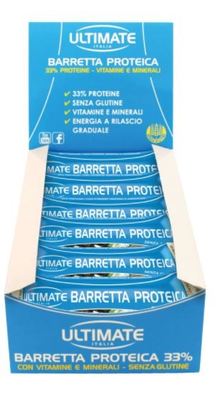 Vita Al Top Barretta Proteica Gusto Vaniglia e Cookies 24 Pezzi