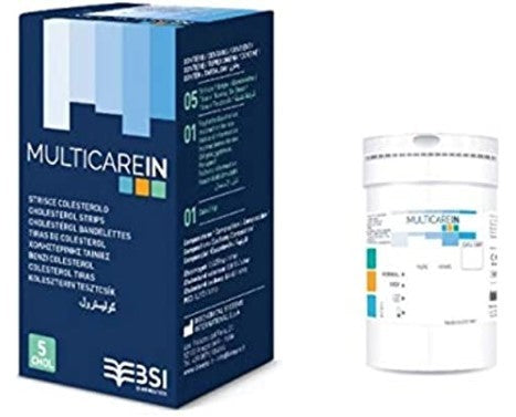 Multicare In Strisce Reagenti Colesterolo