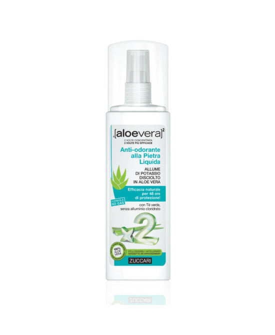 Zuccari Aloevera2 Anti-odorante Pietra Liquida Spray 100ml
