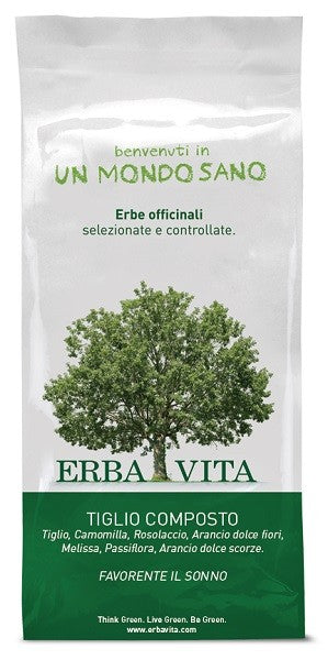 Erba Vita Italia Tiglio Composto Tisana 100 G