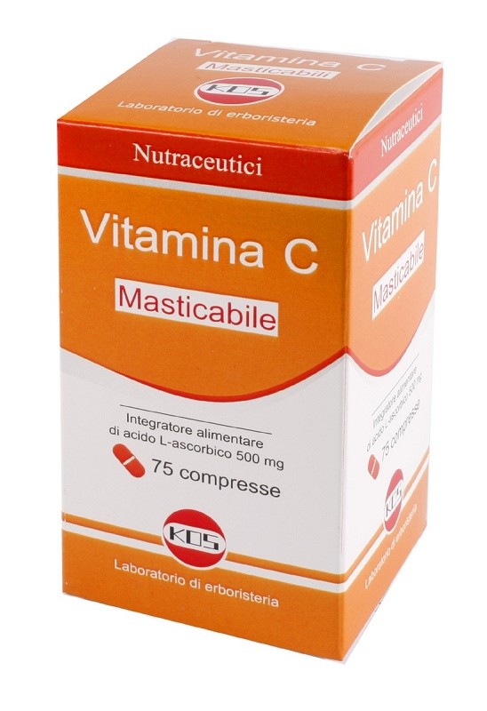 Kos Vitamina C Masticabile 75 Compresse integratore