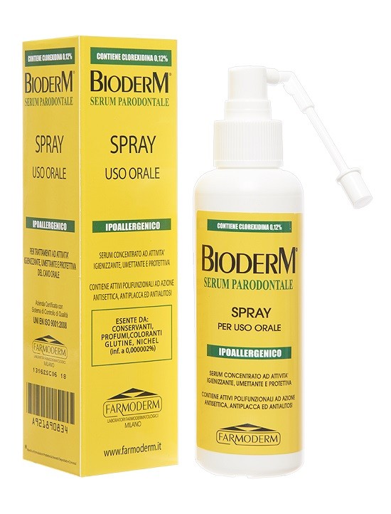 Farmoderm Bioderm Serum Parodontale Spray 125 Ml