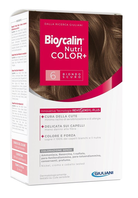 Giuliani Bioscalin Nutricolor Plus 6 Biondo