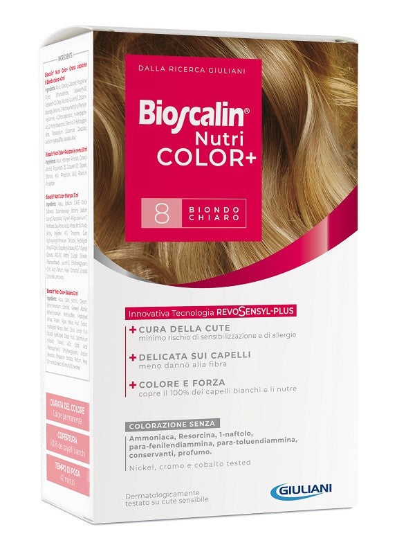 Giuliani Bioscalin Nutricolor Plus 8 Biondo Chiaro
