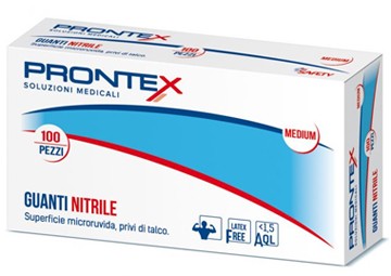 Safety Prontex Guanto In Nitrile Senza Polvere Grande 8/9 100 Pezzi