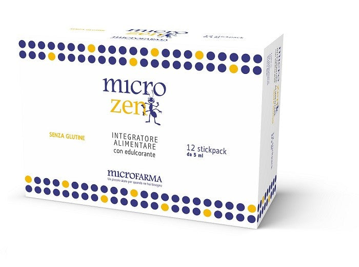 Microfarma Microzen Stick Pack integratore 12 Bustine