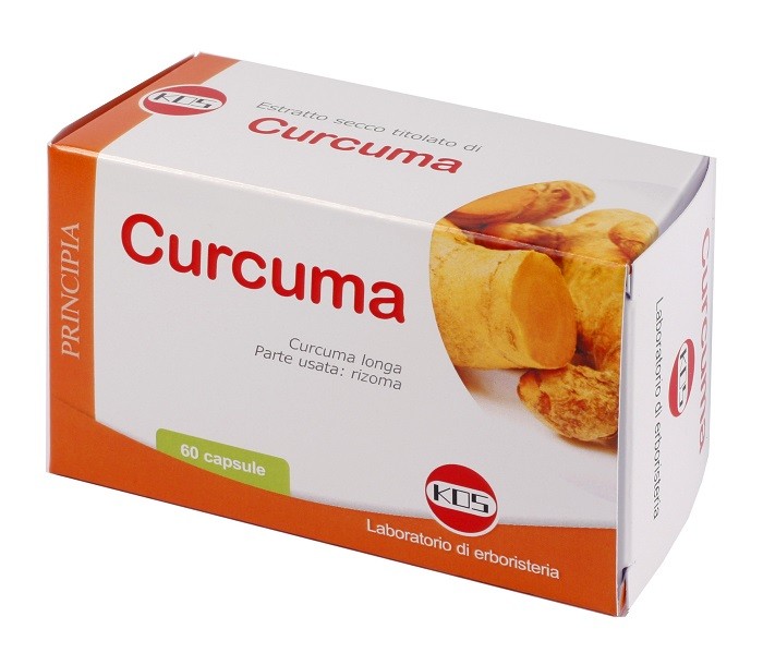 Kos Curcuma Estratto Secco integratore  60 Capsule