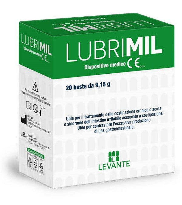 Levante Lubrimil 20 Buste integratore per la costipazione