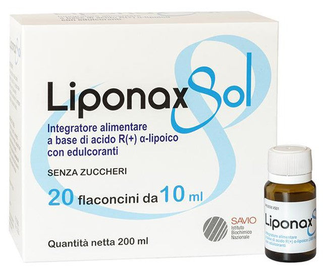 I. B. N. Savio Liponax Soluzione 20 Flaconcini 10 Ml