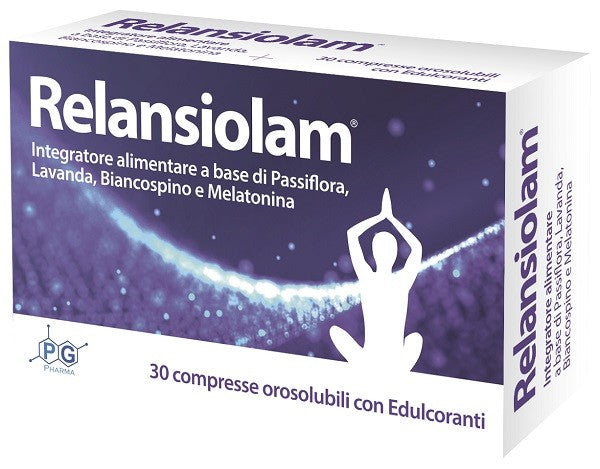 Pg Pharma Relansiolam integratore 30 Compresse