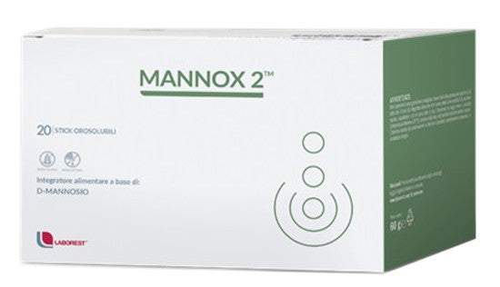 Uriach Italy Mannox 2tm  integratore 20 Stick Orosolubili
